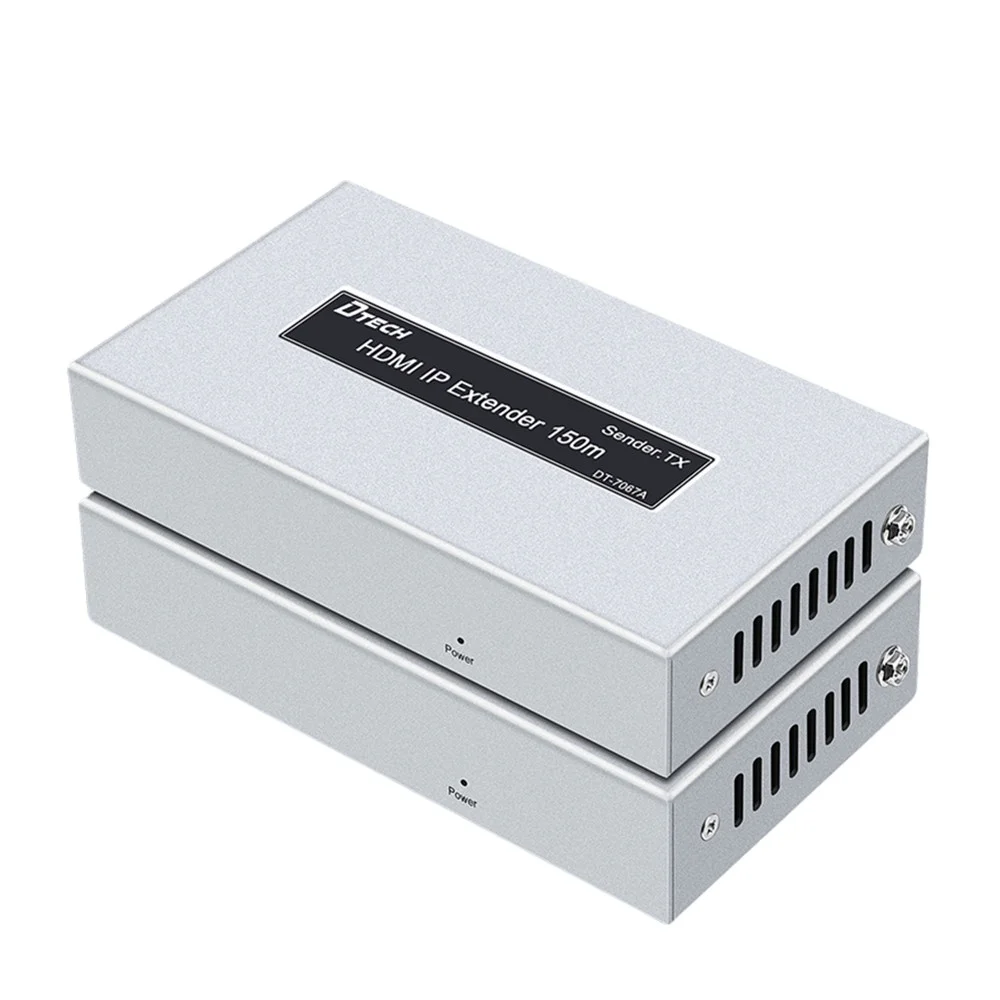 
DTECH high quality HDMI signals up to 150m IP extender HDMI 150m cat5e/6 via switch 