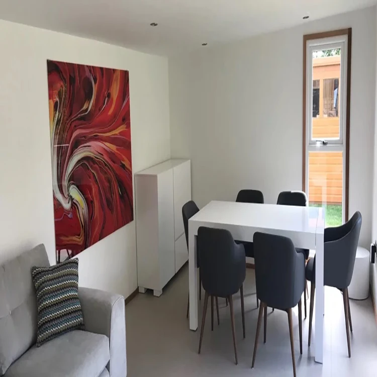 OYYF Nice Scenery And Two Bedroom Luxury Roof Prefab Tiny Modular Flat Wooden Modular House