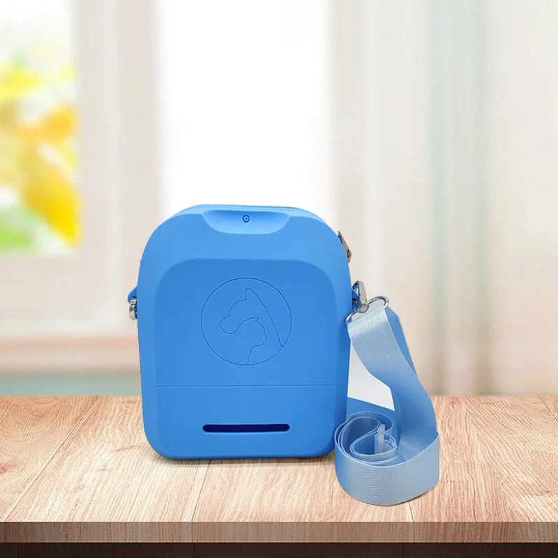 Pet Poop Bag Storage Silicone bags Cross Outdoor Portable Walking Training Dog Feeding Dog Food Bag