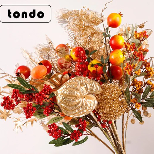 Tondo  Chinese New Year flower for Wreaths Floral