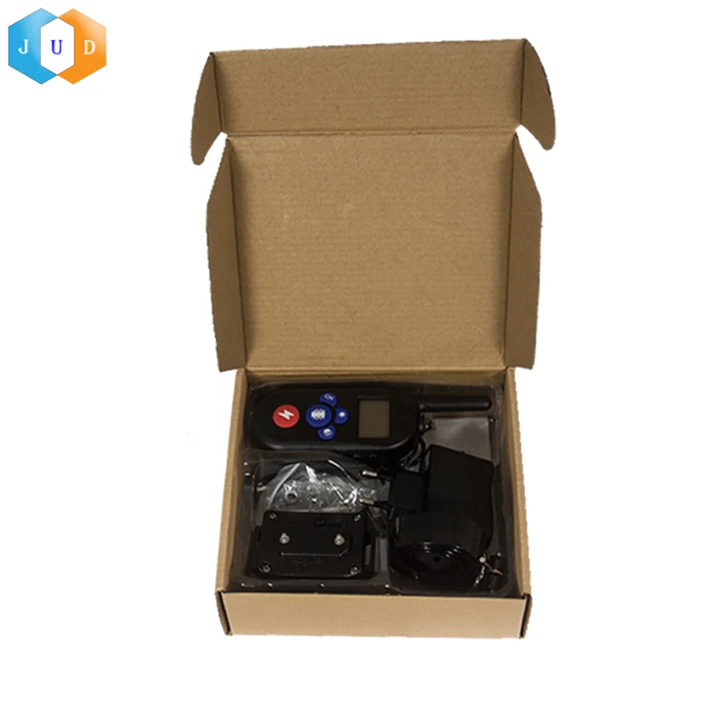 2023 Amazons Best Family Dog Electrinoc No Bark Training 300M Remote E Collar, 99 Lvels for Vibration Human Shock Dog E Trainer