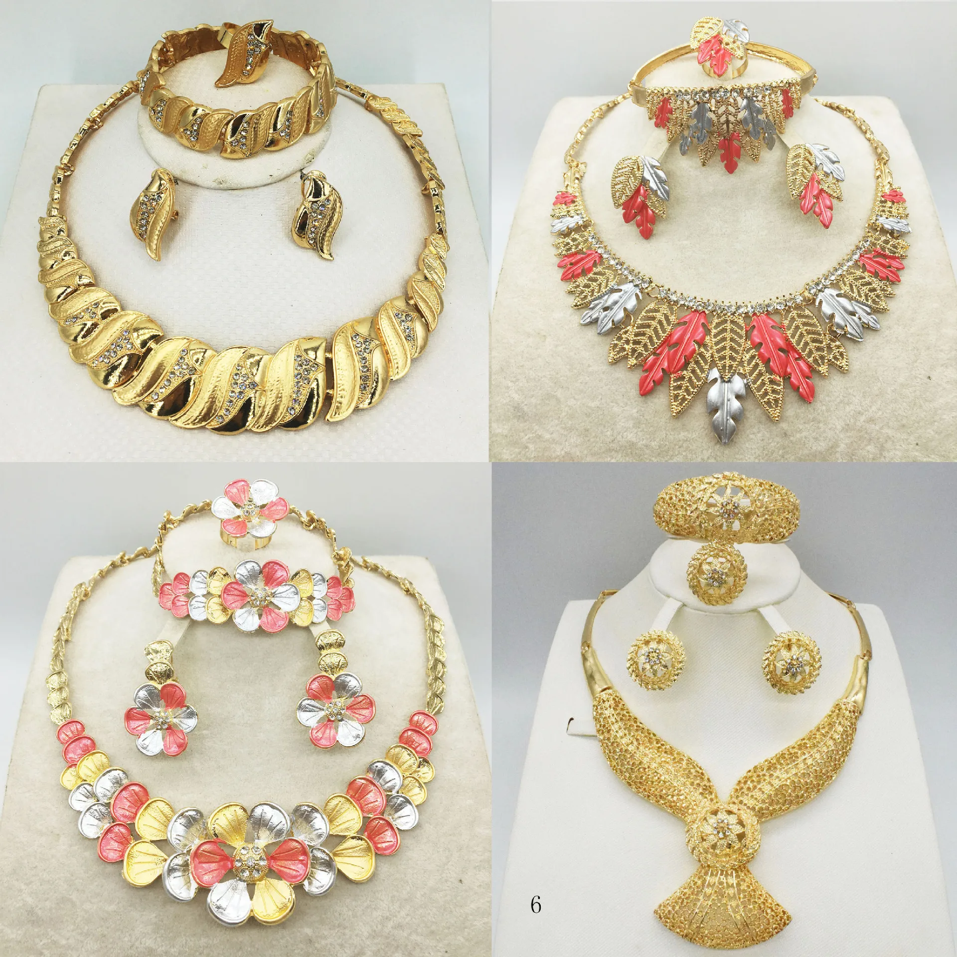 Wholesale Jewelry Set Multi - Function Jewelry Gold - Plated Jewelry Spot Direct Sales