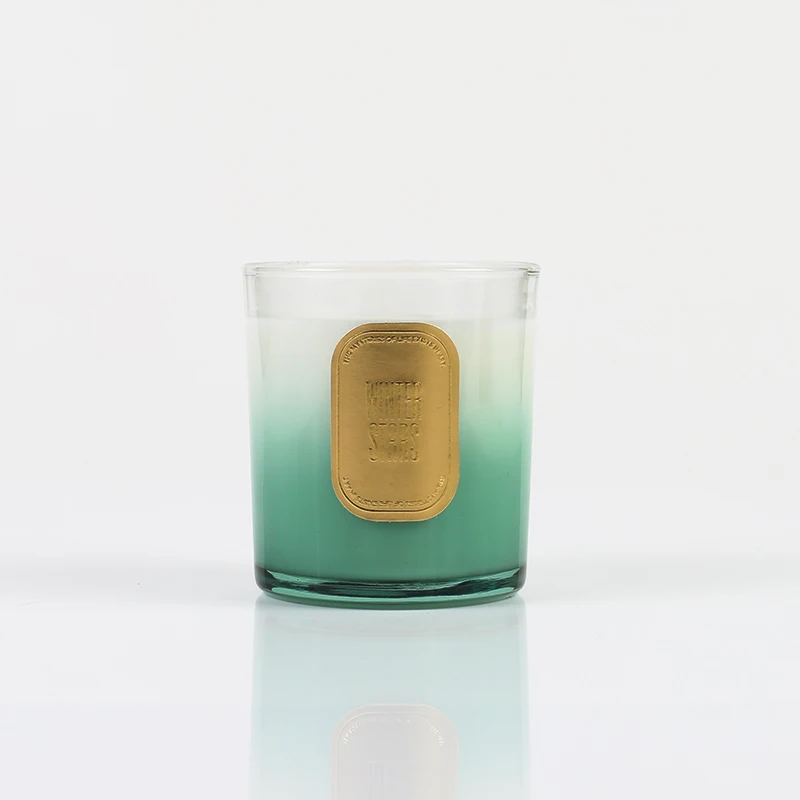 Recycled Glass Jars Soy Candles Luxury Aromatic Scented Candle with Box