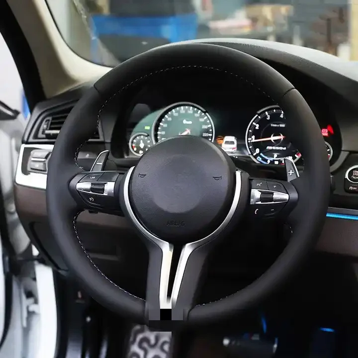 Best race steering wheel for BMW 3 Series 5 Series M3 M5 F10 F30 E71 E90 Modified M Sport LED Thong Carbon Fiber steering wheel