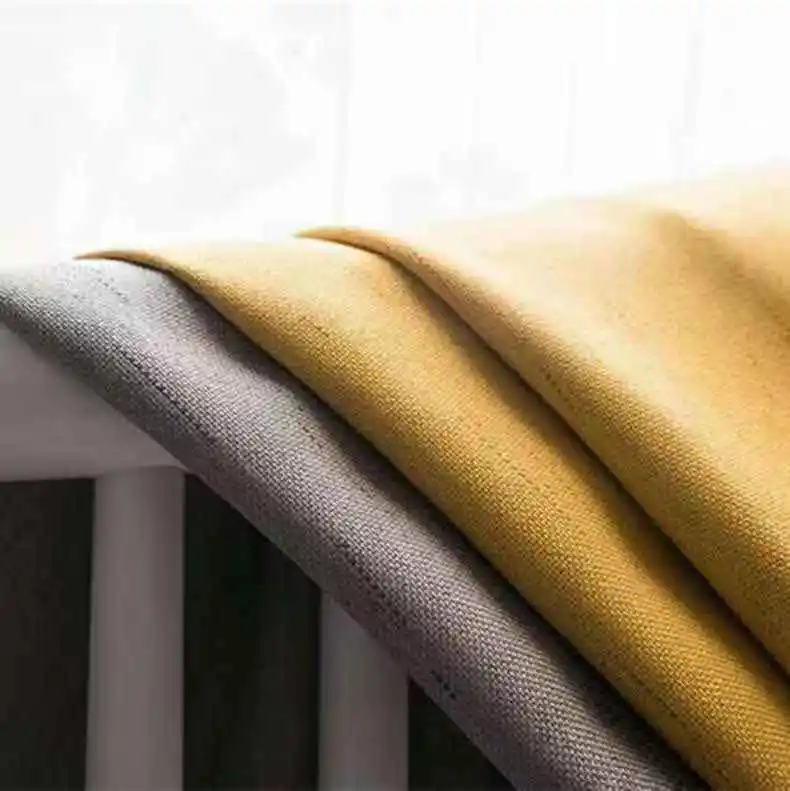
European style modern woven blackout luxury room curtain fabric wholesale 