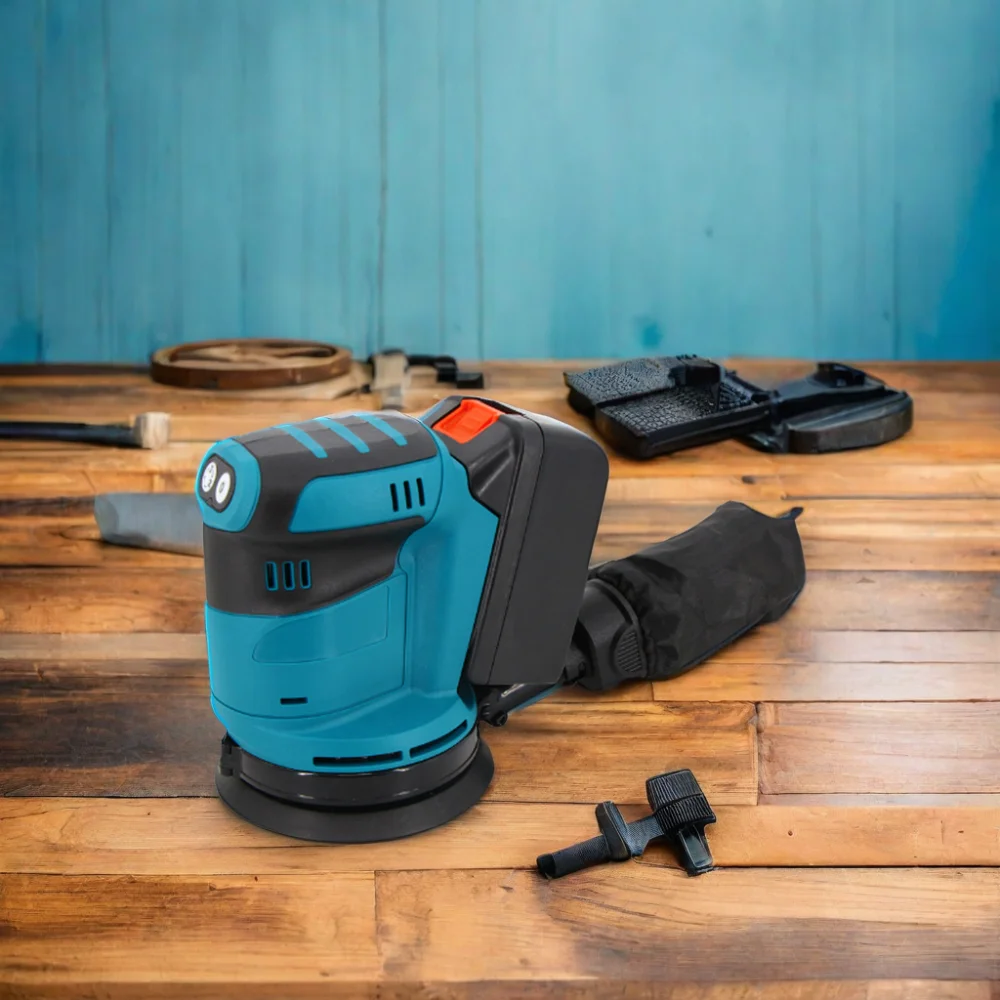 MKT 21V Li-ion Durable Cordless Tools Mouse Sander Mini Hand Grinder Sander Orbital Palm Woodworking Polishing Machine