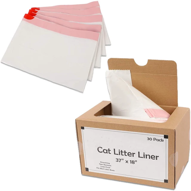 Cat Litter Tray Liners with Drawstrings cat liner Bags