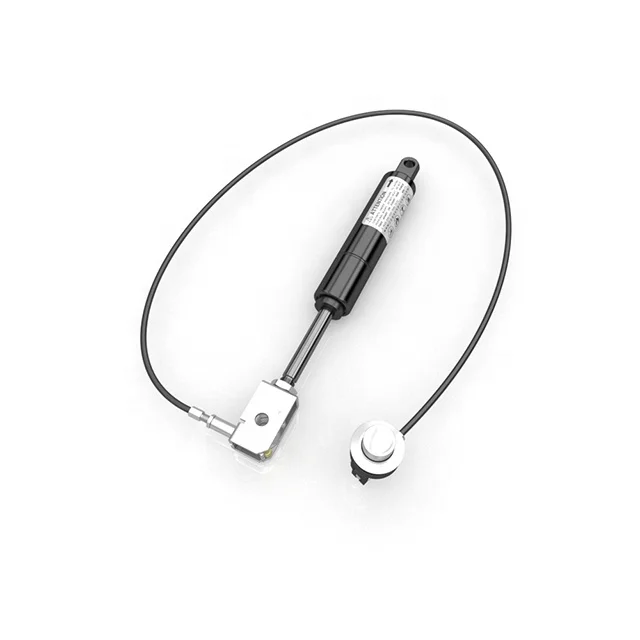 Locking gas spring with cable button release