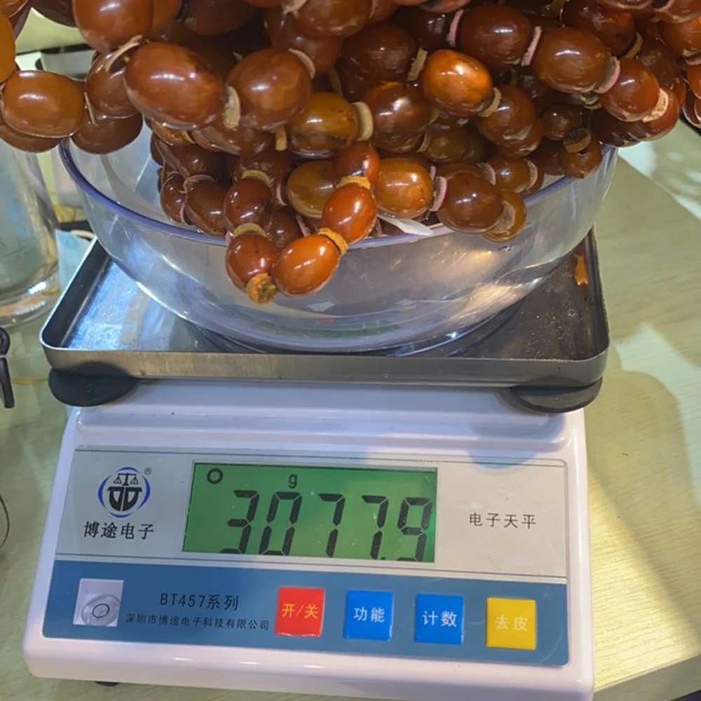 Natural amber Baltic Russia cheap old amber Oval Bracelet amber stone Rosary beads