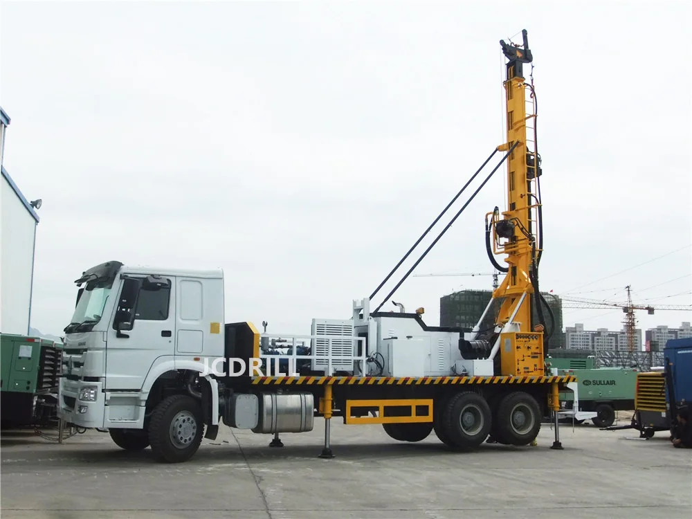 CSD400 4X2 cheap price truck mounted water well drilling machine for water supply