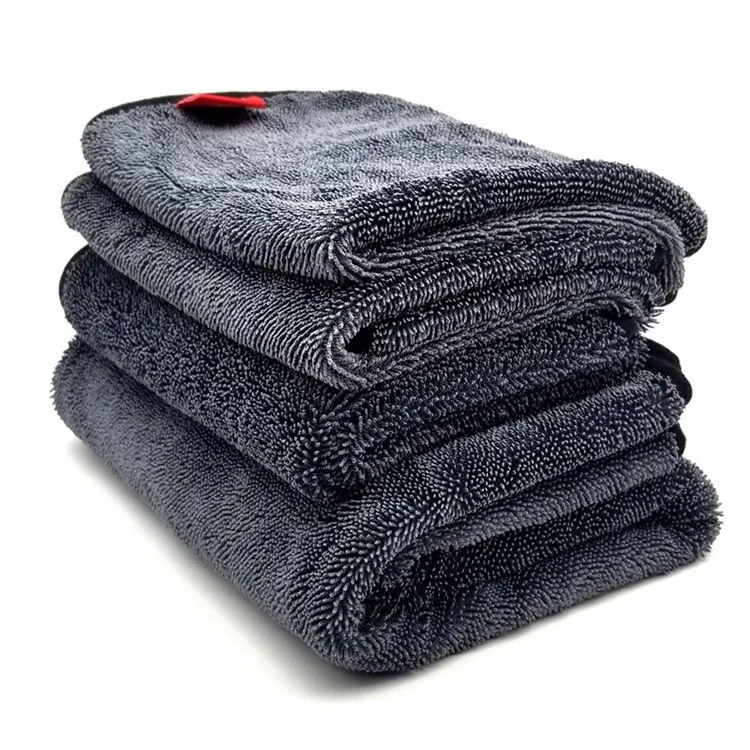 Wholesale Auto Detailing microfiber drying towel for car detailing twisted loop drying towel polishing towel