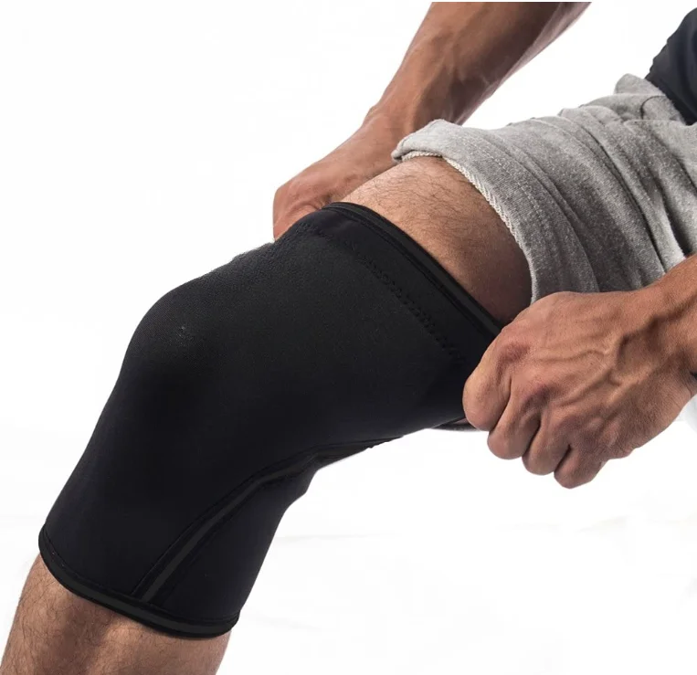 Compression 7mm Neoprene Gym Deadlift Strong Support Rodillera Powerlifting Knee Sleeve