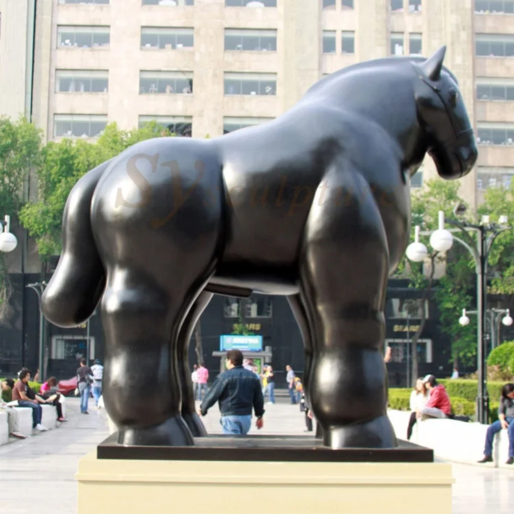 Popular Large High Quality Casting Copper Bronze stainless steel Horse Sculptures for Garden Decoration