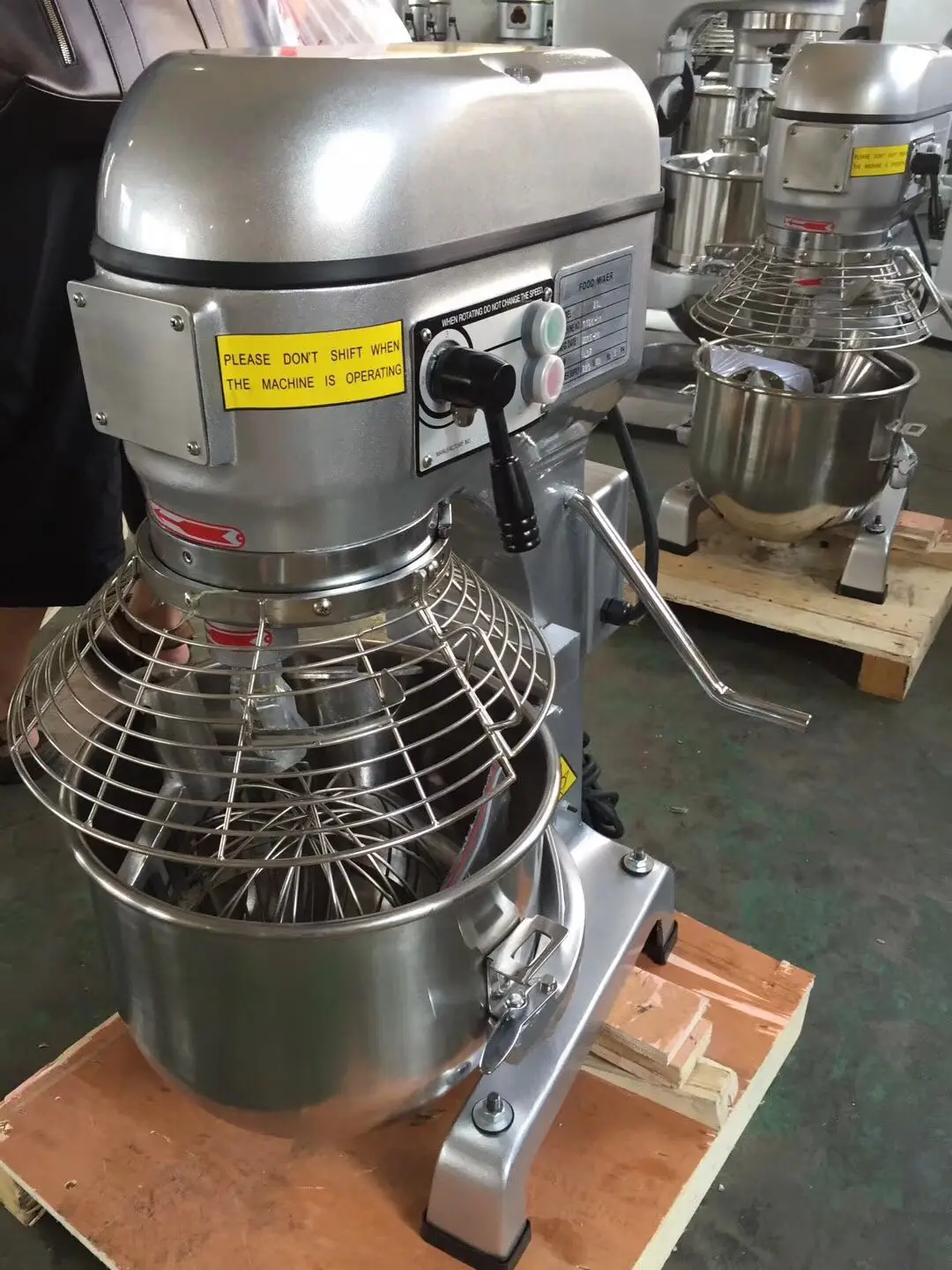 
40 liters planetary mixers 