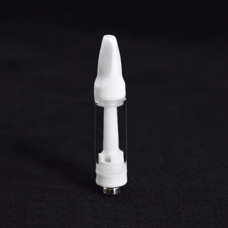 Оптовая продажа, новый дизайн, полностью керамический картридж для вейпа, резьба 510 с 4 отверстиями для входа