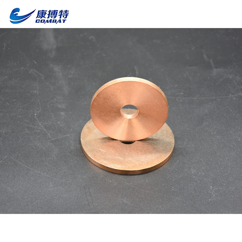 Good mechanical properties tungsten copper alloy manufacturers copper tungsten alloy disc price