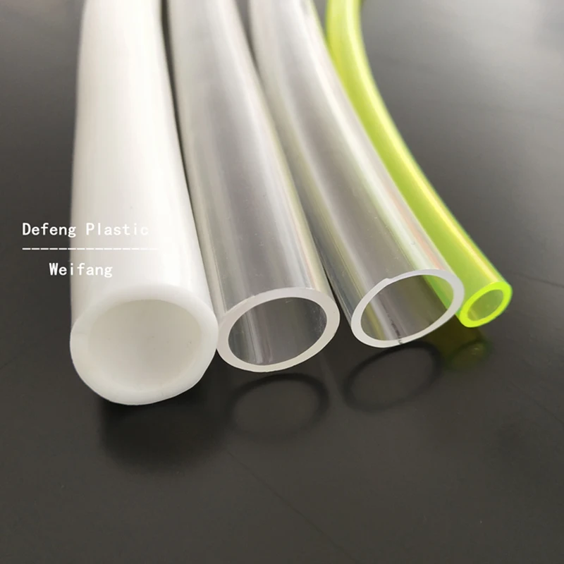 
plastic pvc transparent water hose vinyl tygon clear tubing for aquarium 