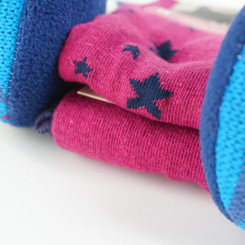 Gift Package Knitted Fleece Warm Earmuff Combed Cotton Breathable Pants Tights for Girl