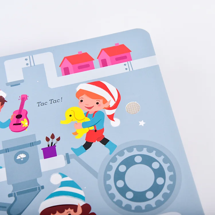 
best sale english picture book Support OEM Color printing full color sound learn book 