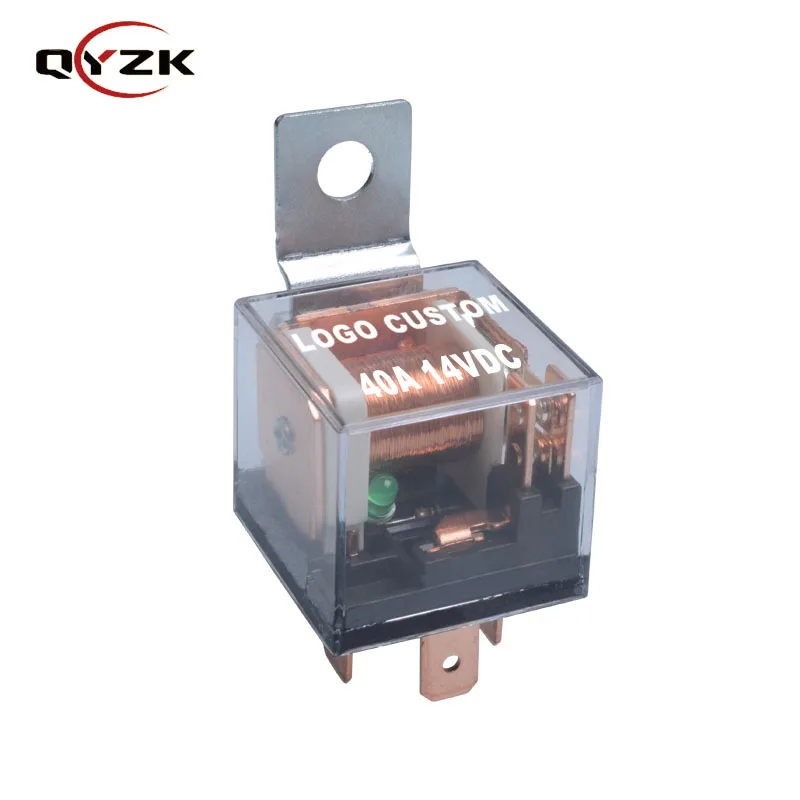 JD1914 41194 automobile relay 4 pin 5pin 24V 30A 40A 40 amp 80 amp automotriz 12v 5pin car auto relay for vehicles