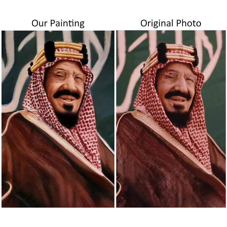  100% ручная работа современный портрет пользовательское фото картина маслом холст