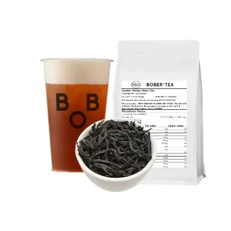 Pure natural flower fragrant black tea gold peony black tea organic bober team black tea