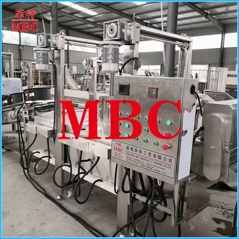 Potato chips machine washing cutting Deep fry weighing packaging production line