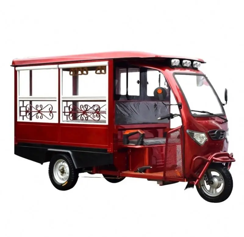 Chang li 1500w Strong Power 9 Person Seat Trike Passenger Tricycle Taxi For Sale