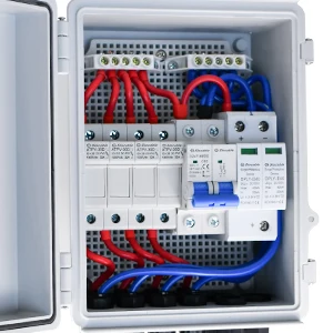 Slocable IP66 Водонепроницаемая УФ-стойкость 6 в 1 струн 15A 500V DC сочетание солнечных батарей для
