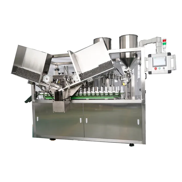 Wasabi tube fill and seal machine