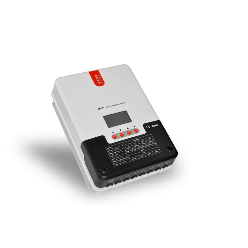 
12/24/36/48V srne mppt solar charge controller 60a ML4860 with PC monitoring software 