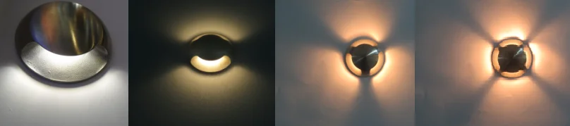 three-hole luminescence Small Wholesale Customization Outdoor Recessed Lighting Underground Lamp Inground Light for Ground Garde