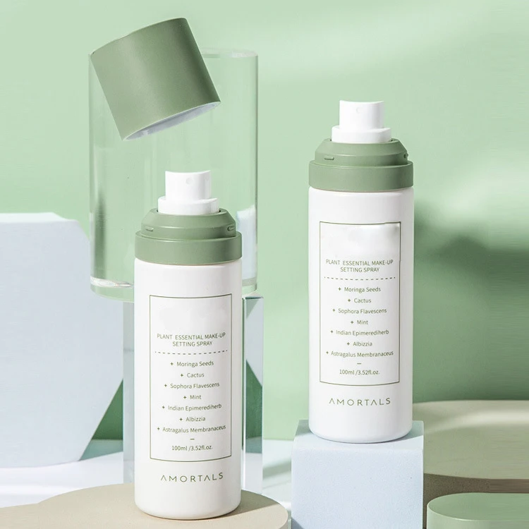 Custom Empty Fine Mist Make Up Setting Spray Bottle Refillable Makeup Bottle for Liquids Perfume Cosmetic Bottle