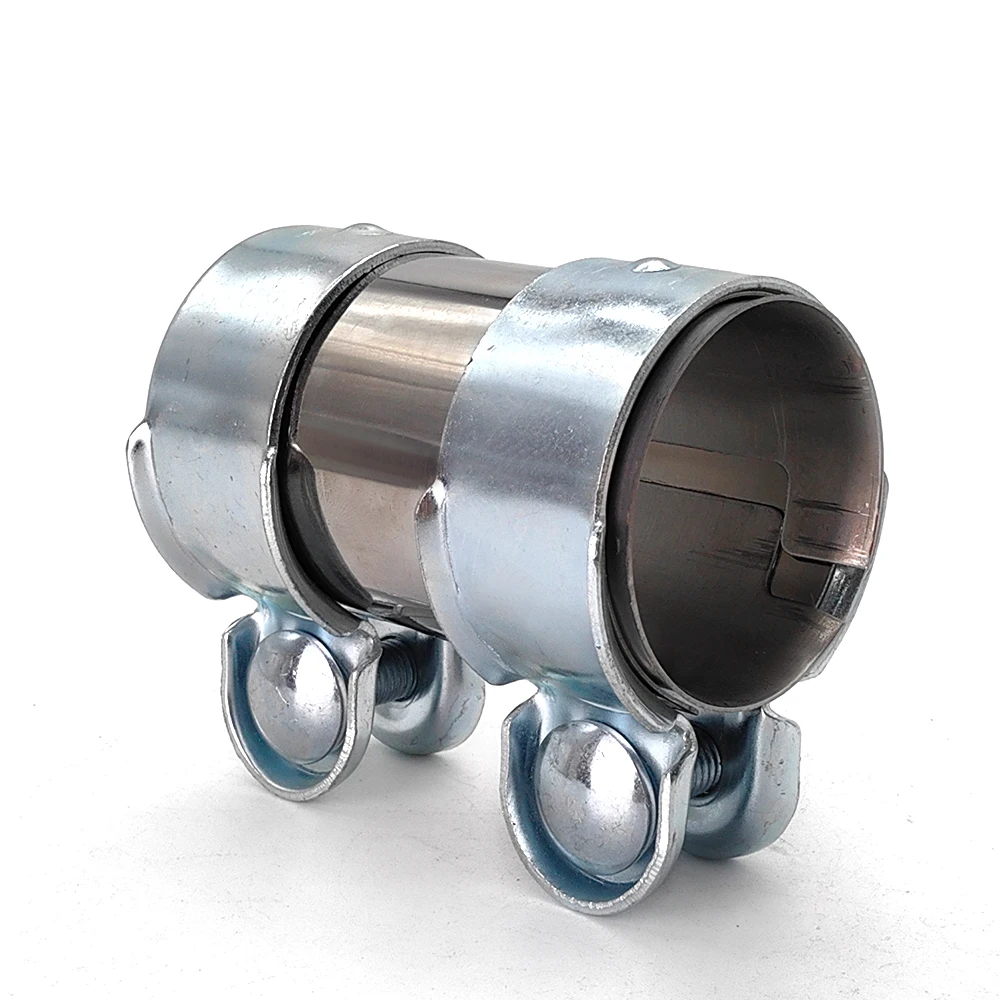 Exhaust Pipe Connector 53mm to 56.5mm / 95mm Tube Clamp Sleeve Adaptor Coupler