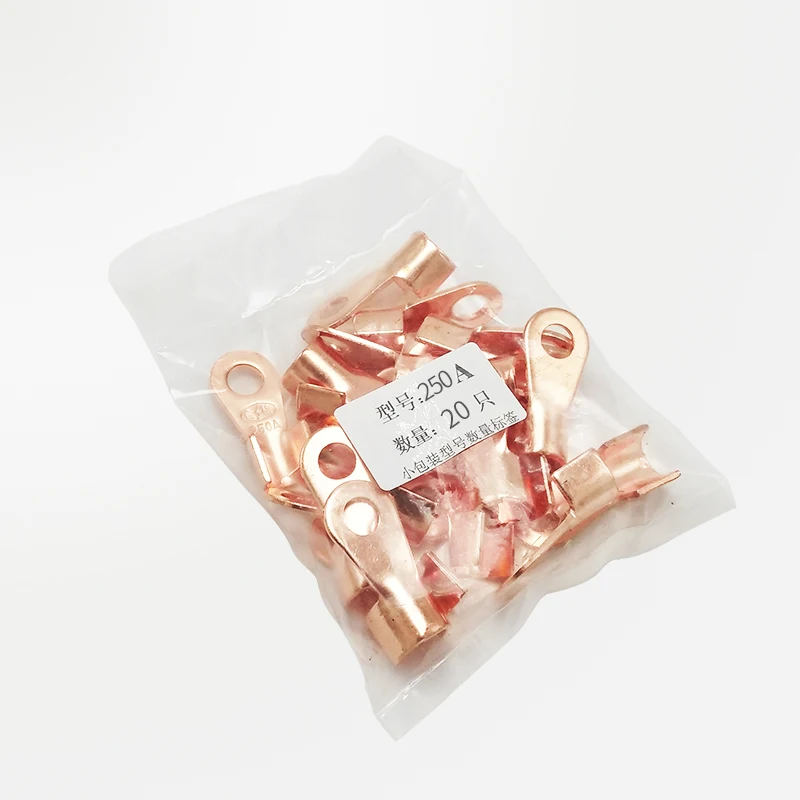 250A Открытый медный нос для точечной сварки аксессуары OT-250A батарея кабельный разъем обжима