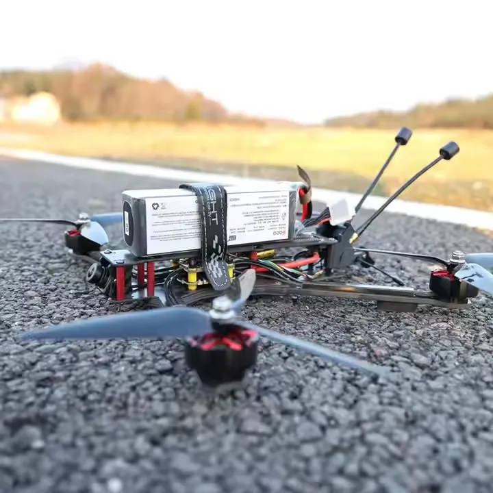 7inch Traversal FPV  4k wifi control Quadcopter aircraft kit rc fpv