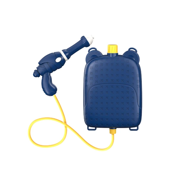 Blue backpack water gun