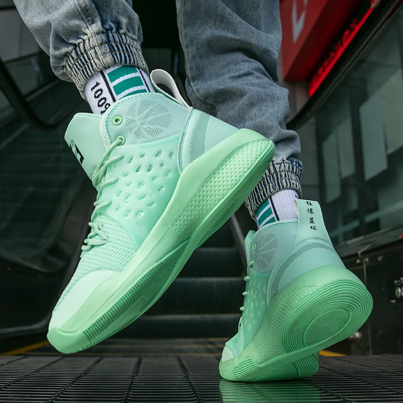 New Brand Basketball Shoes Men High-top Sports Shoes Cushioning Athletic Sneakers Comfortable Sneaker mens basketball shoes
