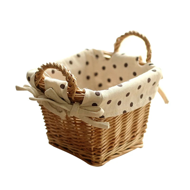 rattan wicker basket willow wicker gift basket