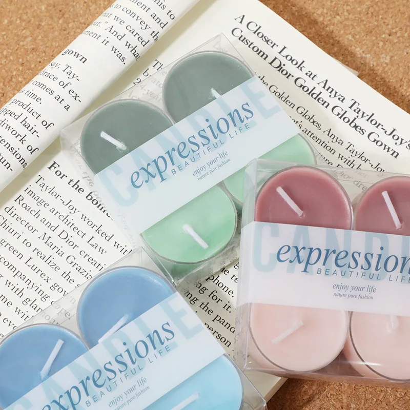 2 hours 4 hours 8 hours Wholesale Popular Paraffin Wax Unscented Plastic Tealight Candle For Diwali Meditation Festival Use