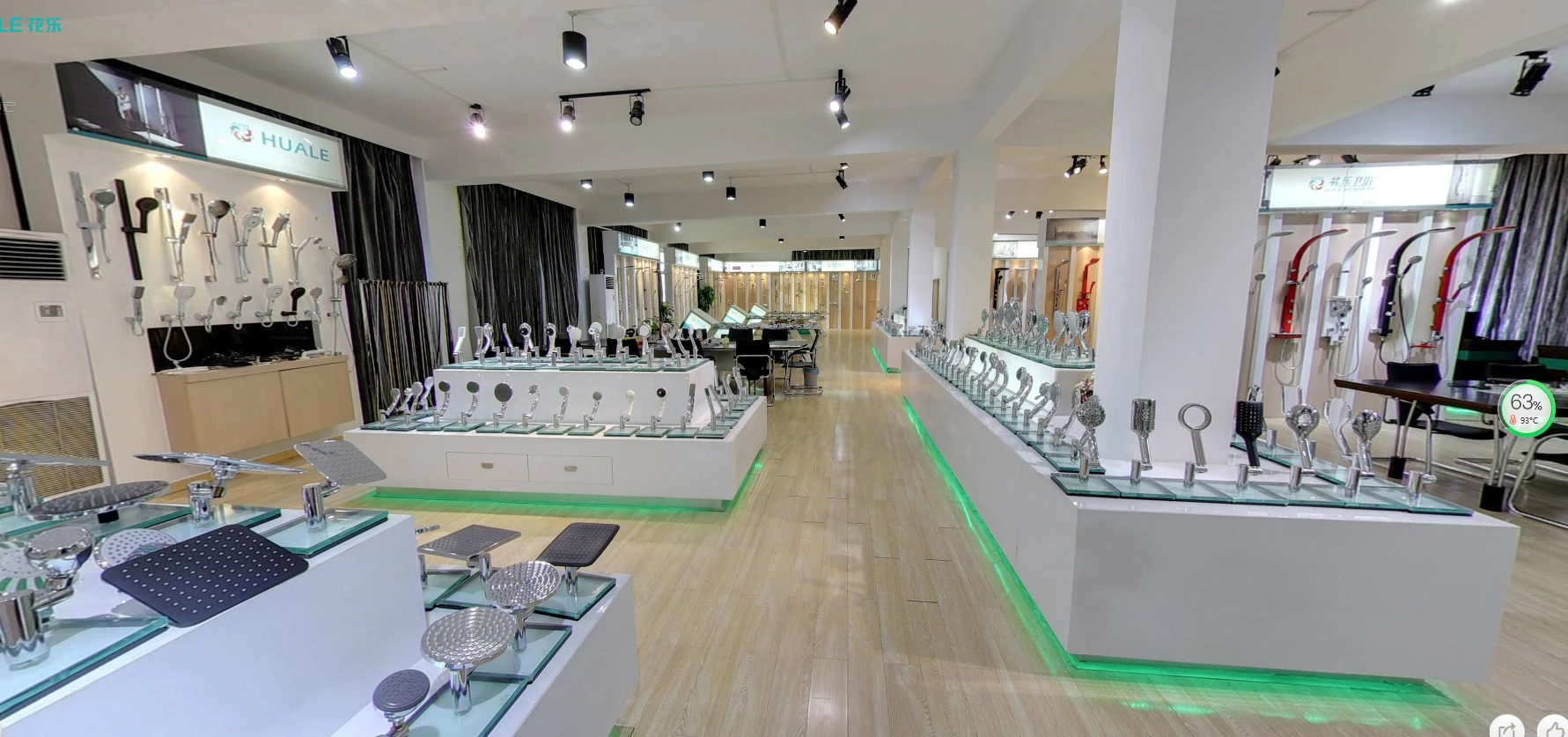 1F1218ABS-CP single function  shower head and hose set antique telephone shower shower set for bathroom