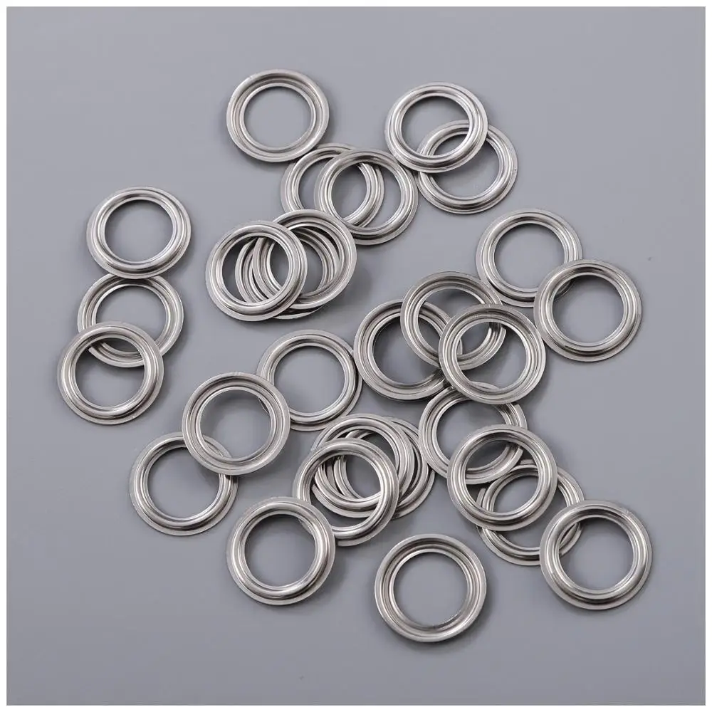 12mm Metal Stainless Steel Eyelet for Curtain Eyelets Grommet Ring