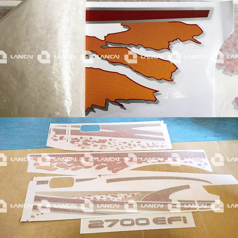 Sticker Manufacture  Car Decal Car Pickup Body Sticker For Hilux 2002