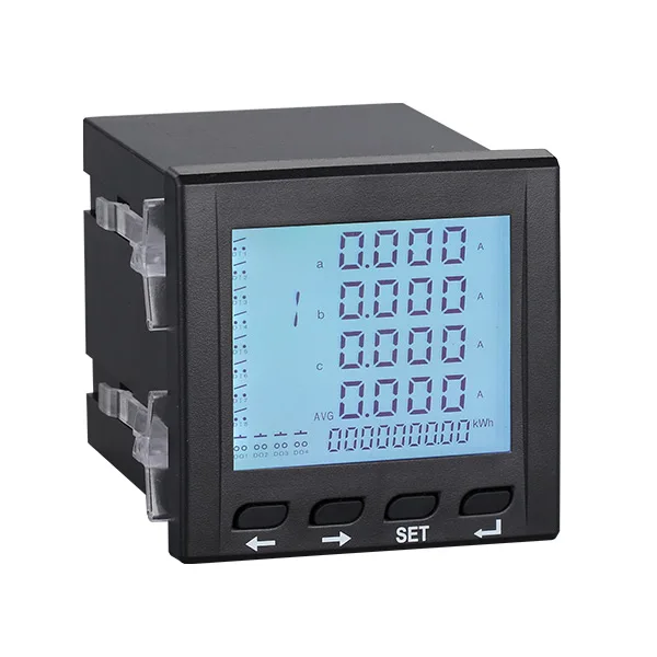 electrical instruments three phase multifunction energy power meter