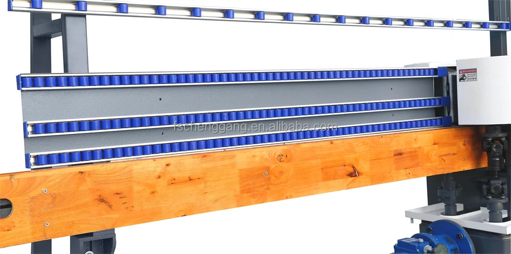 CGZ10325P Plc Control 10 Motors Flat Glass Edge Polishing Machine For Glass Manufacturing Line