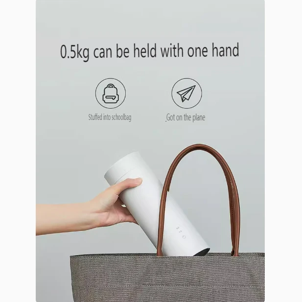 VIOMI travel electric cup portable water heating small household mini heating tea thermos cup boiling water cups