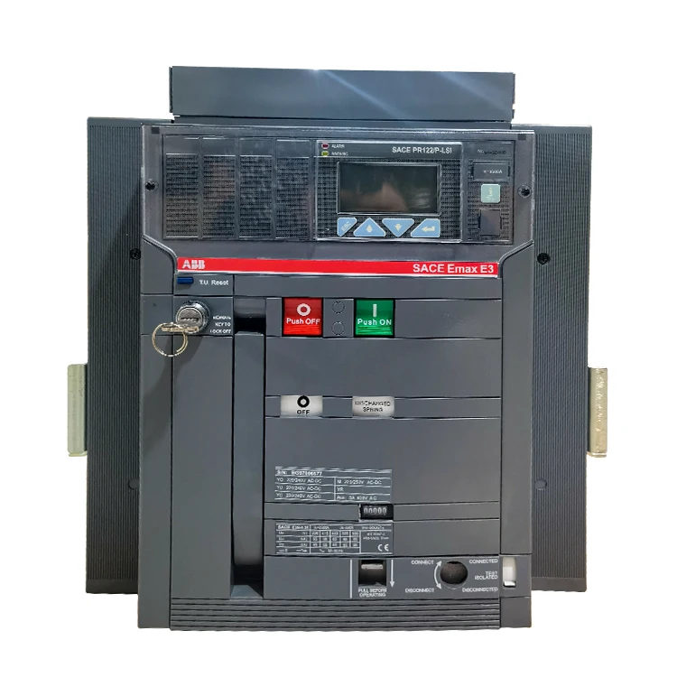 ABB Common Emax series air circuit breakers E3N2500 R2500 PR121/P-LSI FHR 3P 10047534