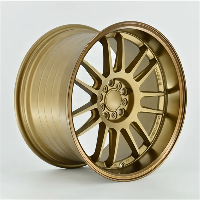 A008 Top Design Hot sale 15 18  Inch PCD 5*114.3 Multi Spoke Alloy Wheels Rims For Passenger Car