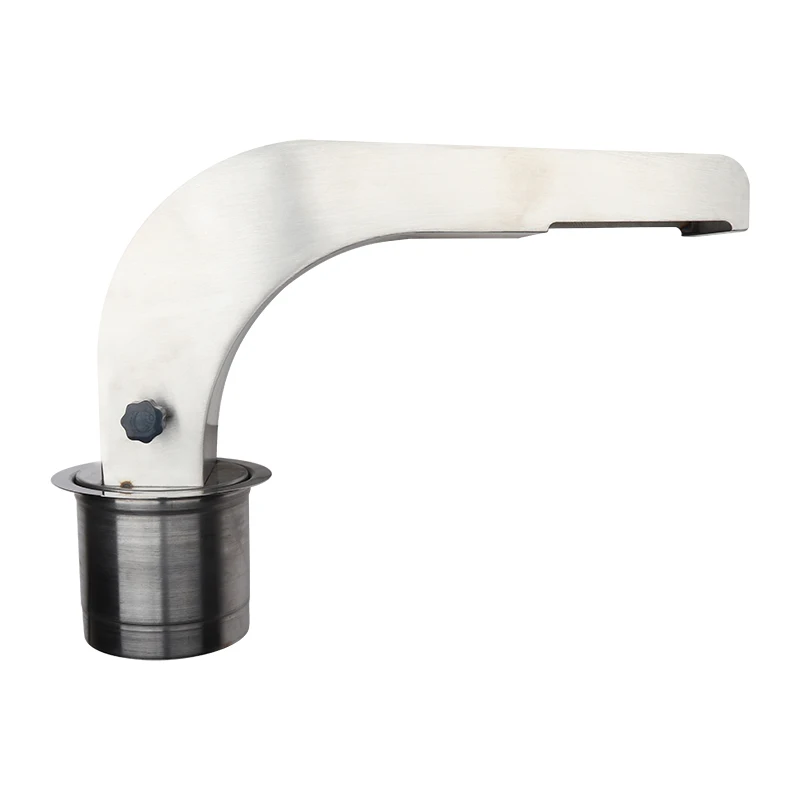 PINNOVO Commercial Indoor Korean Bbq Grill Tube Pipe burner for Charcoal Smokeless Grills for Restaurant Table Top Exhaust Pipes