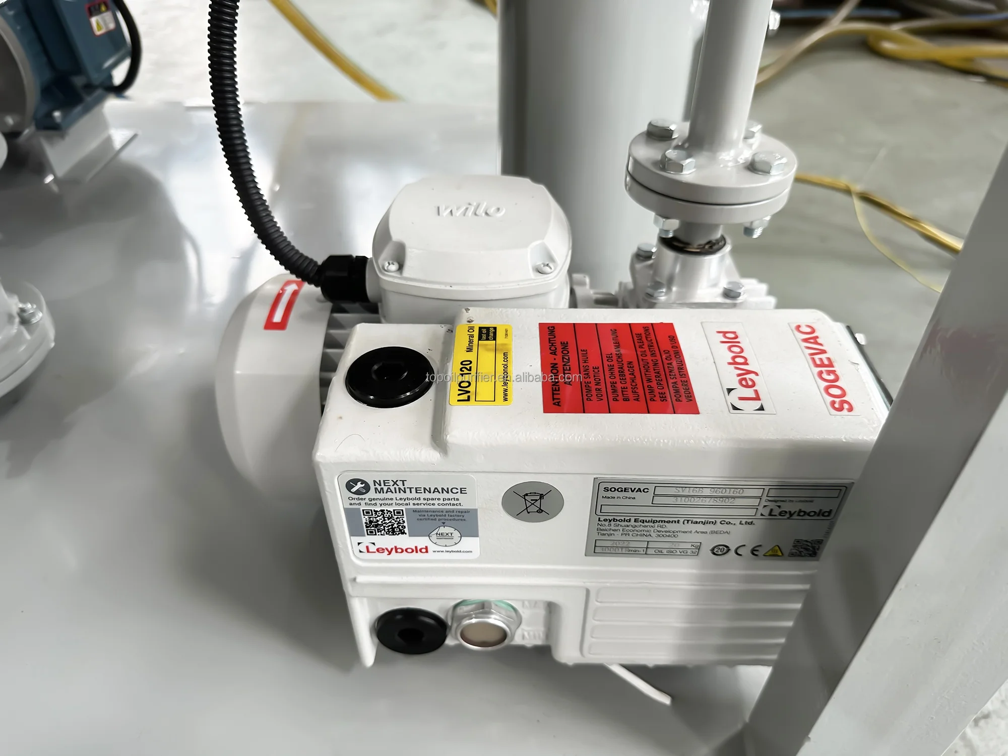 TYA-A Lubricant Oil Purifier Lubricating Oil Purifier Automatic PLC Chongqing TOP